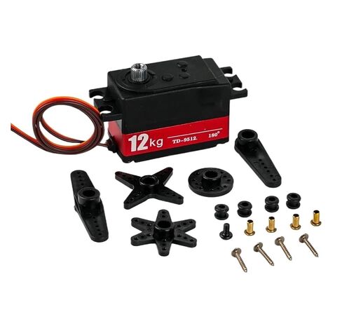 4 مجموعات من الماكينات الرقمية RC 12 كجم TD-9512 عزم دوران عالي (180 درجة) in Kuwait