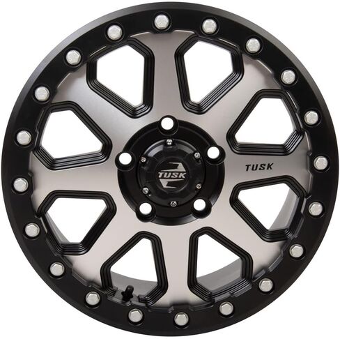 TUSK 5/114.3 (5/4.5) عجلة Uinta Beadlock 15x7 6.0 + 1.0 آلية/أسود|RZR|Pro R| in Saudi Arabia