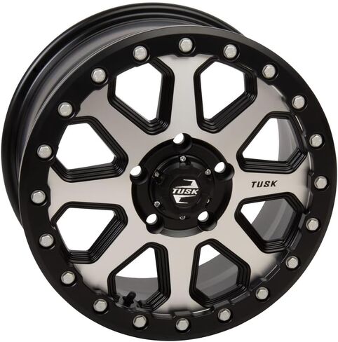TUSK 5/114.3 (5/4.5) عجلة Uinta Beadlock 15x7 6.0 + 1.0 آلية/أسود|RZR|Pro R| in Saudi Arabia