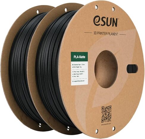 eSUN Matte PLA Filament 1.75 مم أخضر نعناعي، طباعة ثلاثية الأبعاد PLA Filament 1.75 مم دقة الأبعاد +/- 0.03 مم، بكرة كرتون 1 كجم (2.2 رطل) لمعظم طابعات FDM ثلاثية الأبعاد in Kuwait