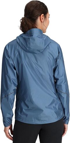 Outdoor Research Women's Helium Rain Jacket, Titanium, L in Saudi Arabia
