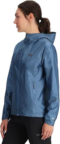 Outdoor Research Women's Helium Rain Jacket, Titanium, L in Saudi Arabia