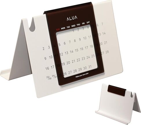 ALUA - تقويم مكتبي مميز بتقويم دائم قابل لإعادة الاستخدام، تصميم سنوي صديق للبيئة وخالد (كريم رملي) in Saudi Arabia