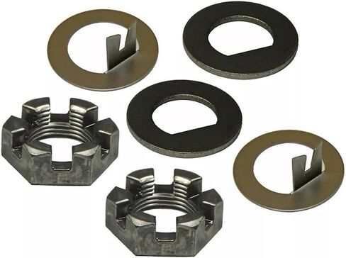 Trailer Axle Spindle Nut and Washer Kit Pair Replacement Hardware Set Fits Dexter K71-335-00 in Saudi Arabia