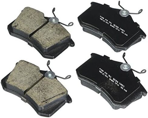 BOSCH BC340 QuietCast Premium Ceramic Disc Brake Pad Set - Compatible with Select Audi A4, A6, A8, Allroad, RS6, S4, S6, S8, TT; Volkswagen Beetle, Cabrio, Golf, Jetta, Passat, Scirocco + More; REAR in Saudi Arabia
