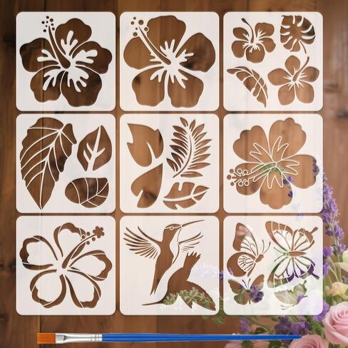 FINGERINSPIRE 12PCS Knight Stencils for Painting 11.8x11.8 Inch Medieval Knights Stencils Reusable Knight's Sword and Shield Painting Stencil Template with a Brush for DIY Art Craft Projects in Kuwait