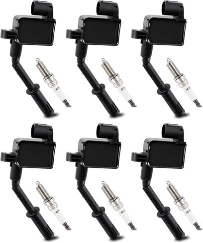 Set of 8 UF733 Ignition Coil Pack& Iridium Spark Plugs Compatible with Mercedes-Benz C300 C350 CL63 AMG, Ignition Coil Fit for E300 E350 E400 E550 CLS550 CLS63, Replace# UF728 UF748 in Saudi Arabia