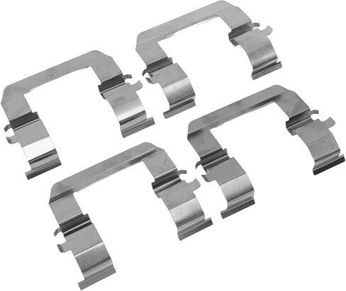 Front Brake Pad Shim Clip Replacement for 2008-2015, Noise Reduction Clips, Disc Brake Pad Clips, Easy Installation, Made from ABS and Metal, Fits Front Left and in Saudi Arabia