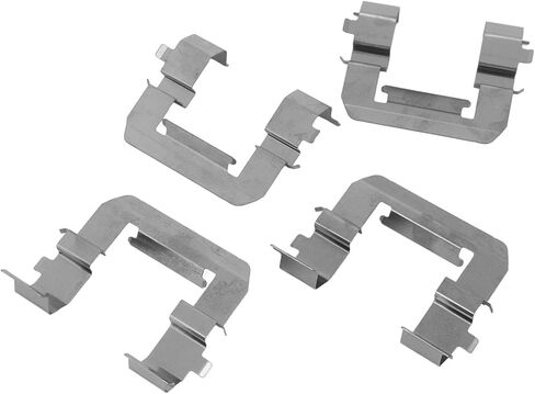 Front Brake Pad Shim Clip Replacement for 2008-2015, Noise Reduction Clips, Disc Brake Pad Clips, Easy Installation, Made from ABS and Metal, Fits Front Left and in Saudi Arabia