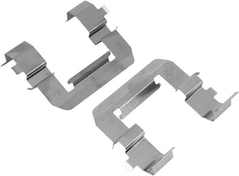 Front Brake Pad Shim Clip Replacement for 2008-2015, Noise Reduction Clips, Disc Brake Pad Clips, Easy Installation, Made from ABS and Metal, Fits Front Left and in Saudi Arabia