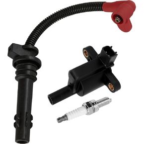 Caltric 4011834 Ignition Coil & Spark Plug Compatible with Polaris Sportsman 570 EFI 2014/450 HO 2016-2017 in Kuwait