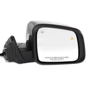 Kool Vue Driver Side Power Heated Signal Mirror for Jeep Grand Cherokee 2011-2021, Manual Fold, Blind Spot Mirror, Memory, Without Auto-Dimming, Chrome in Kuwait
