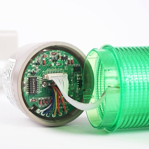 ANDONT 3 Stack Super Bright LED Andon Tower Lights, Off-ON, 6 ft Industrial Adapter, Plug Play Ready in Kuwait