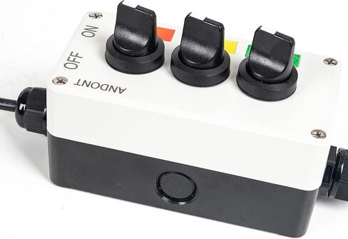 ANDONT 3 Stack Super Bright LED Andon Tower Lights, Off-ON, 6 ft Industrial Adapter, Plug Play Ready in Kuwait