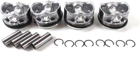 1.8T Engine Pistons 21mm & Rings 83mm Compatible With Automotive Motorcycle Parts A3 A4 A5 TT CDHA EA888 in Saudi Arabia
