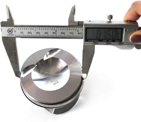 4 قطعة مجموعة المكبس والخاتم دبوس Φ23mm 06H107065DM متوافق مع قطع غيار السيارات والدراجات النارية A4 Q5 2.0T EA888 Gen III لرقم الجزء in Saudi Arabia