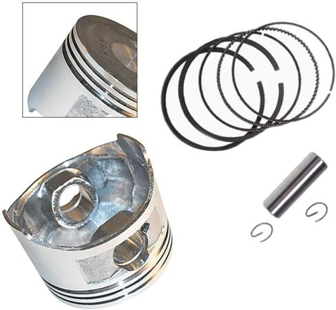 مجموعة حلقات المكبس مع مشبك الدبوس Assy 160F متوافق مع قطع غيار السيارات والدراجات النارية لـ GX100 لـ GX120 لـ GX110 in Saudi Arabia