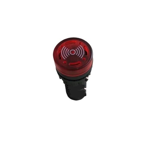 AD16 AD105-22SM with Light Flash Buzzer Alarm 220V 24V red, Green and Yellow(AD105-22SM24Vred) in Saudi Arabia