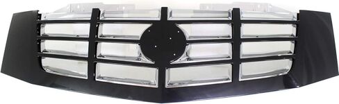 Garage-Pro Grille Assembly Compatible with CADILLAC ESCALADE 2007-2014 Plastic Painted-Black Shell/Chrome Insert (RPO-41U) in Saudi Arabia