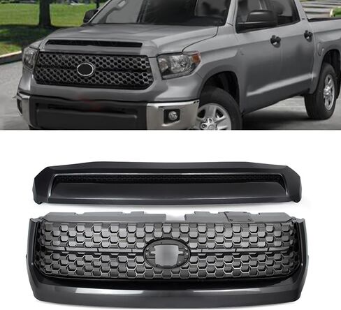 MIC Front Grille Grill Assembly Compatible with Tundra 2014-2021,Gray & Magnetic Gray (Magnetic Gray Trim) in Saudi Arabia