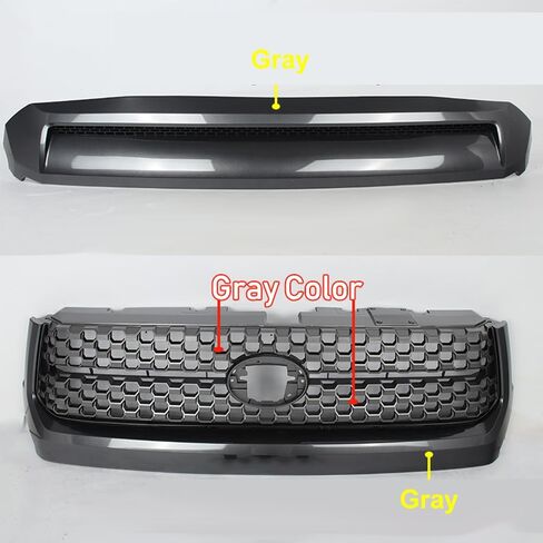 MIC Front Grille Grill Assembly Compatible with Tundra 2014-2021,Gray & Magnetic Gray (Magnetic Gray Trim) in Saudi Arabia