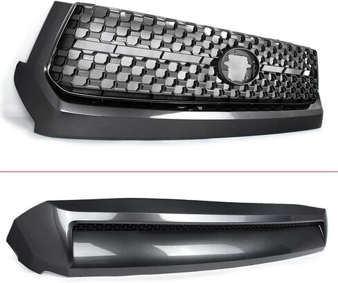 MIC Front Grille Grill Assembly Compatible with Tundra 2014-2021,Gray & Magnetic Gray (Magnetic Gray Trim) in Saudi Arabia