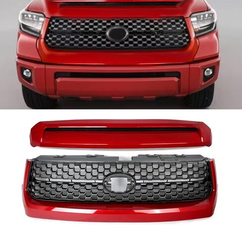 MIC Front Grille Grill Assembly Compatible with Tundra 2014-2021,Gray & Magnetic Gray (Magnetic Gray Trim) in Saudi Arabia