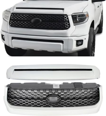 MIC Front Grille Grill Assembly Compatible with Tundra 2014-2021,Gray & Magnetic Gray (Magnetic Gray Trim) in Saudi Arabia