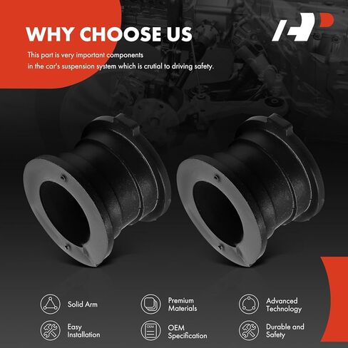 A-Premium 2 x Front To Frame or Front Inner Sway Bar Bushing Kit, Compatible with Toyota 4Runner 2010-2016 & Lexus GX460 2010-2016 in Saudi Arabia