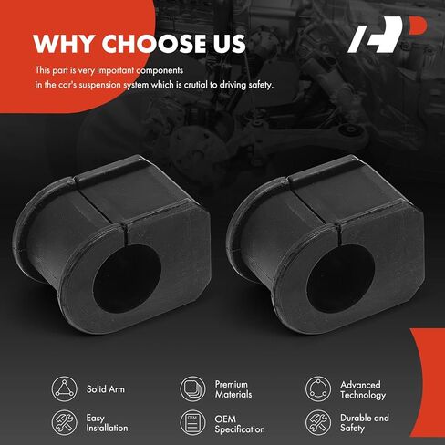 A-Premium 2 x Front To Frame Sway Bar Bushing Kits, Compatible with Ford F-250 F-350 Super Duty 1999-2006 2017-2023, F-450 F-550 Super Duty in Saudi Arabia