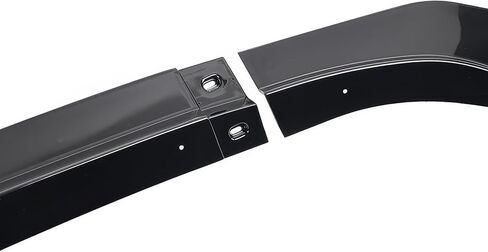 حافة ممتصة للصدمات الأمامية من IKON MOTORSPORTS، متوافقة مع 2022-2025 Subaru WRX، IKON Style Gloss Black PP Air Dam Chin Spoiler Protector Splitter 3PCS in Saudi Arabia
