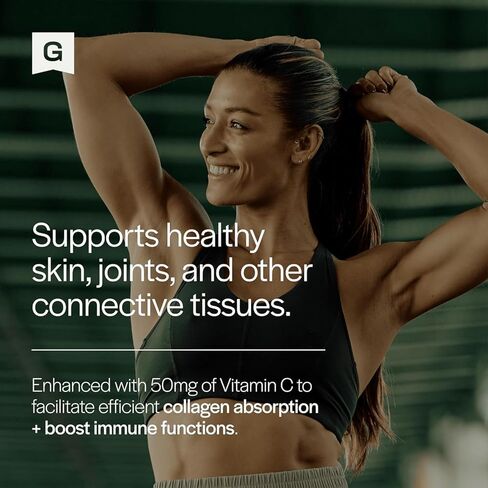 Gainful Performance Boost Collagen Peptides Powder with Vitamin C, Skin, Immune & Joint Support, Grass Fed Bovine Collagen, Unflavored, 14 Servings in Saudi Arabia