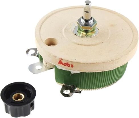 1 قطعة 100 واط BC1 مقاومة منزلق سلكية جرحية 1Ω-3kΩ (500R) in Kuwait