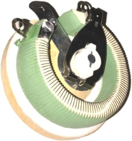 100 واط BC1 مقاومة متغيرة الطاقة، مقاوم جرح سلكي متغير، شكل قرص، مقاوم قابل للتعديل، مقاومة متغيرة منزلق (20R) in Kuwait