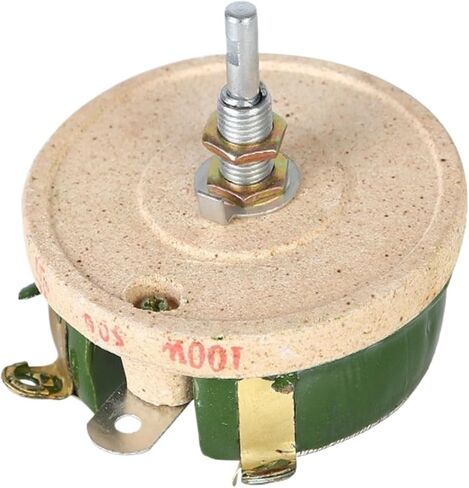 100 واط BC1 مقاومة متغيرة الطاقة، مقاوم جرح سلكي متغير، شكل قرص، مقاوم قابل للتعديل، مقاومة متغيرة منزلق (20R) in Kuwait