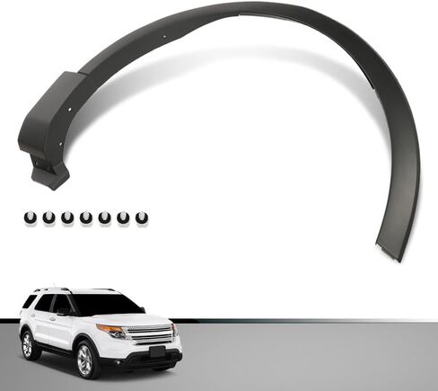 مشاعل حاجز ALLGOOD متوافقة مع Ford Explorer 2011-2015 FO1290126 BB5Z16039AA حافة حاجز العجلة الأمامية اليمنى in Saudi Arabia