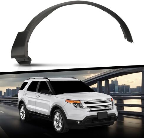 مشاعل حاجز ALLGOOD متوافقة مع Ford Explorer 2011-2015 FO1290126 BB5Z16039AA حافة حاجز العجلة الأمامية اليمنى in Saudi Arabia