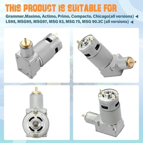 Air Seat Compressor 12V GR1220254, Fit for Grammer Chicago Maximo, Actimo, Primo, Compacto, Chicago (alle Versionen), MSG93 MSG95 MSG97 MSG75 Driverseat Air Ride Compressor-Tractor Seat C12V in Kuwait