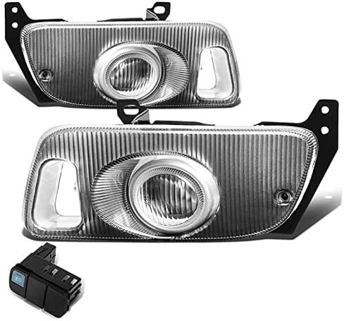 Front Fog Lights For Honda For Civic 1992-1995 Car Front Bumper Fog Light in Saudi Arabia