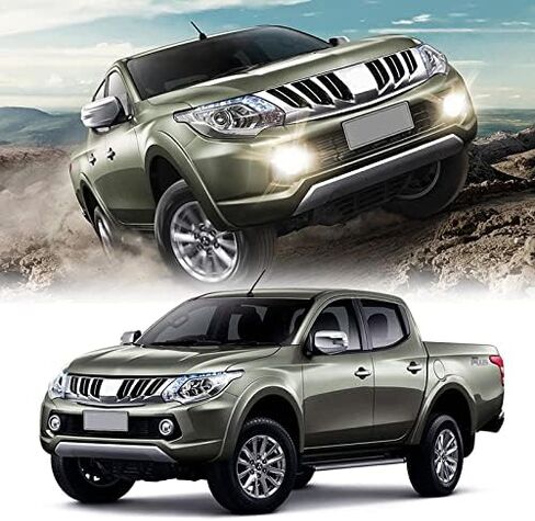 مصابيح الضباب الأمامية لشركة ميتسوبيشي لـ Triton L200 2015 2016 2017 2018 المصد الأمامي للسيارة ضوء الضباب in Kuwait