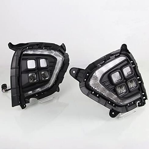 Front Fog Lights For Hyundai Ix25 For Creta 2017 Car Front Bumper Fog Light in Saudi Arabia