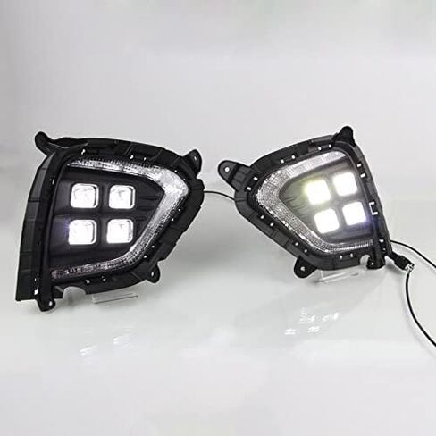 Front Fog Lights For Hyundai Ix25 For Creta 2017 Car Front Bumper Fog Light in Saudi Arabia