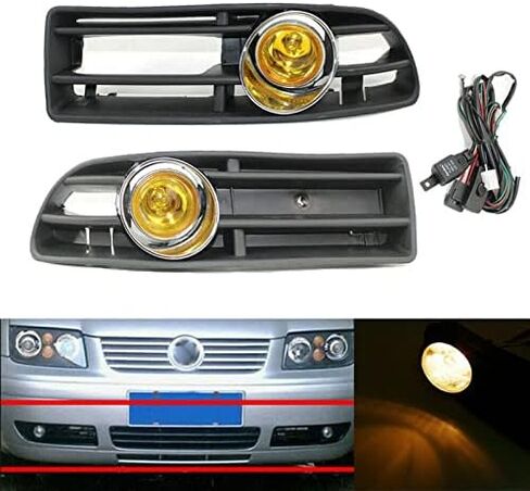 Front Fog Lights For Jetta For Bora Mk4 1998-2004 Car Front Bumper Fog Light in Saudi Arabia