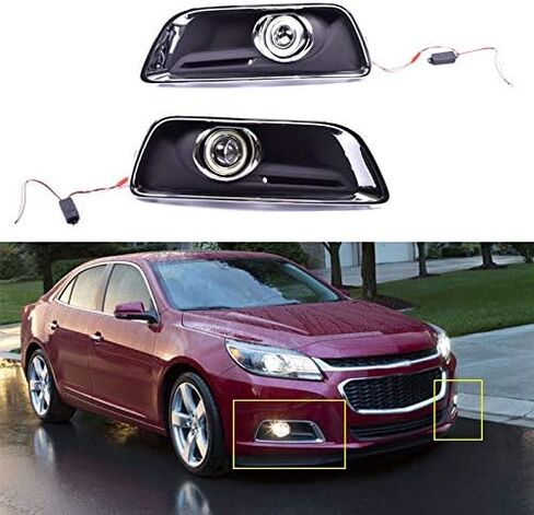 Front Fog Lights For Chevroletfor Malibu 2012-2015 Car Front Bumper Fog Light in Saudi Arabia