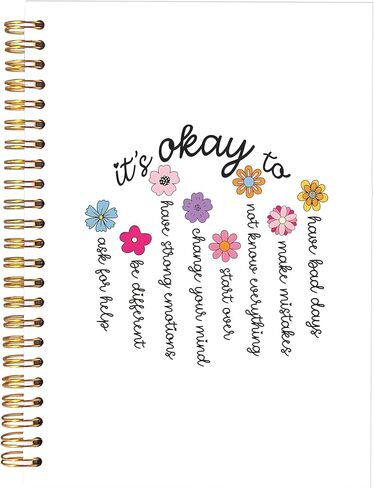 KAOWT Boho Christian Notebook Journal, Bible Notebooks for Note Taking, Christian Gifts for Women, Prayer Scripture Journal, Jesus the Way the Truth the Life Hardcover Spiral Notebook 5.5x8.3in in Kuwait
