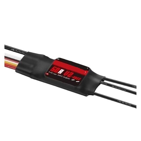 1 Piece 50A V2 60A V2 80A V2 100A V2 Speed ESC Controller with UBEC Suitable for Remote Control(40A V2) in Saudi Arabia