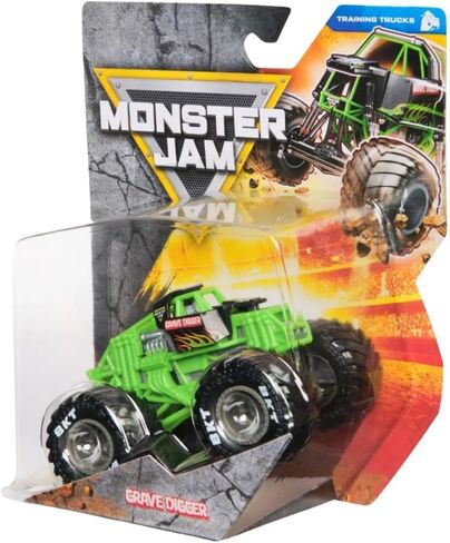 Monster Jam 2025 Official 1:64 Diecast Truck Series 44 Training Trucks Grave Digger in Saudi Arabia