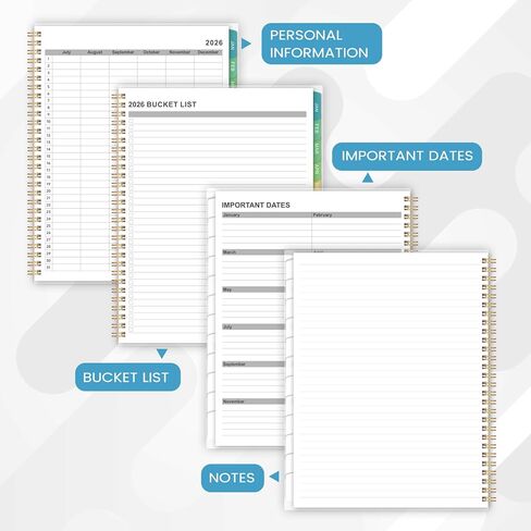 2024-2025 Teacher Planner - July 2024 - June 2025, 8.3'' x 11'', Lesson Planner 2024-2025 with Monthly Tabs, Lesson Planner Book, Weekly & Monthly Lesson Book for Teachers with Inspirational Quotes in Kuwait