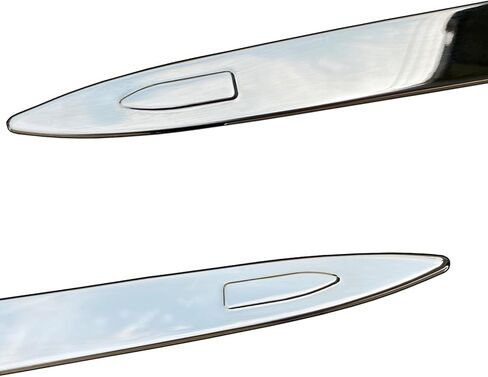 Stainless Steel Rear Bumper Guard Plate for RAM 1500 2500 3500 (2010-2025) - High Gloss Mirror Polished Chrome & Black Bumper Protector,Scratch Resistant Trim(Silver Chrome) in Saudi Arabia