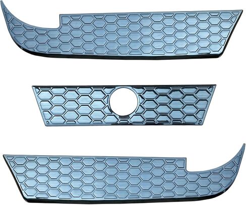 Stainless Steel Rear Bumper Guard Plate for RAM 1500 2500 3500 (2010-2025) - High Gloss Mirror Polished Chrome & Black Bumper Protector,Scratch Resistant Trim(Silver Chrome) in Saudi Arabia